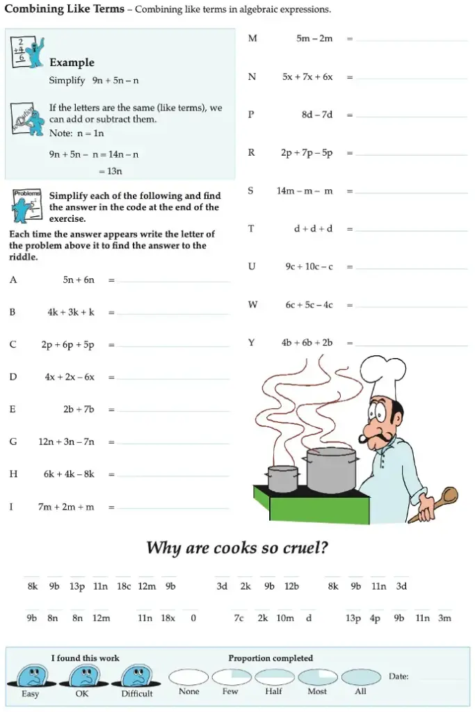 Mathematics Homework Book Level 3/4