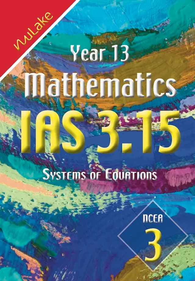 IAS 3.15 Systems of Equations