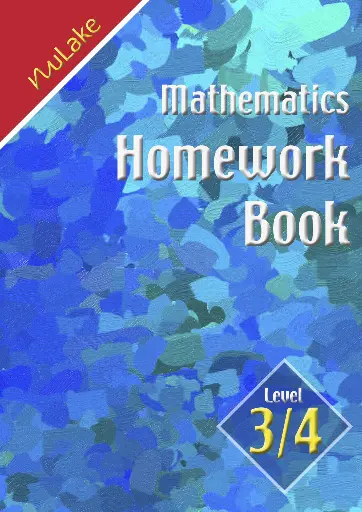 Maths Homework Book - Level 3/4