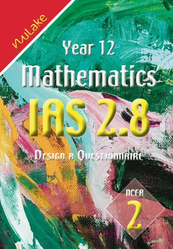 IAS 2.8 Designing a Questionnaire